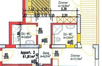 Apartment 2 Hahlkogel - Plan